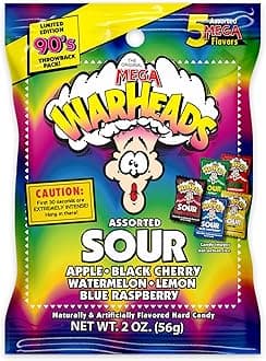 WARHEADS HARD CANDY EXTREME SOUR 2oz (56g)