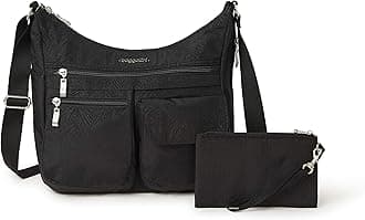 Baggallini Everywhere Bagg Crossbody Women 11x9 Lightweight Nylon Hobo Water-Resistant Travel Bag W/RFID Protection