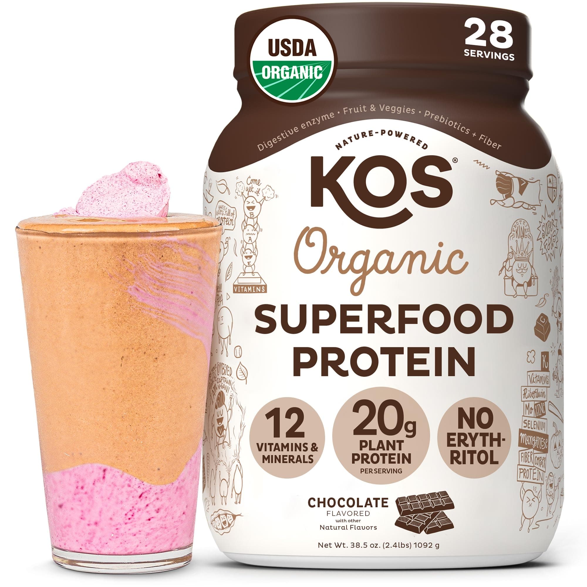 Organic Plant Based Protein Powder