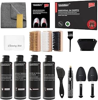 Essential Shoe Cleaning Kit | Sneaker Cleaning kit-Cleaning Solution, Brushes & More| Complete Sneaker Cleaning Kit for Sneaker Enthusiast