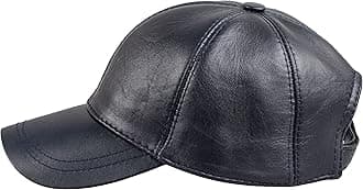 - Genuine Leather Unisex Baseball Cap