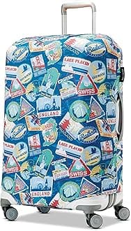 Unisex Printed Luggage Cover, City Print, XL, Printed Luggage Cover