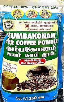 Kumbakonam Iyer Filter Coffee powder 500 grams (COFFEE 80% CHICORY 20%)