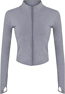 Women Athletic,full Zip Casual
