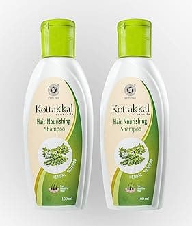 Herbal Hair Shampoo for Beautiful Hair, Natural - Pack of 2, Each 100 ml