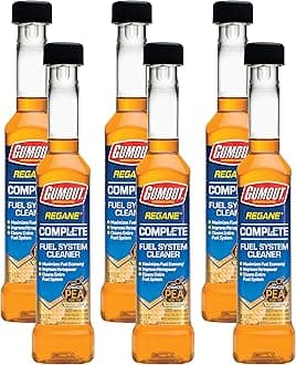 Gumout 510014 Regane Complete Fuel System Cleaner, 6 oz. (Pack of 6) (510014W-6PK)
