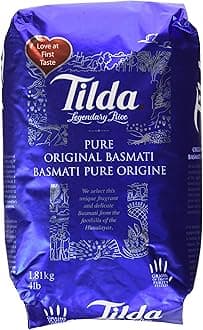 Tilda Legendary Rice, Pure Original Basmati, 4 Pound