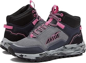 Grit Sport Women’s Hiking Boots, Mid Top Ankle Trail Shoes for All Weather