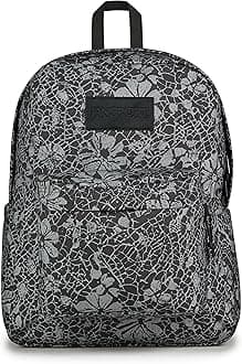 JanSportSuperBreak Plus Backpack with Padded 15-inch Laptop Sleeve and Integrated Bottle Pocket - Spacious and Durable Daypack for Work and Travel - Lace Shadows