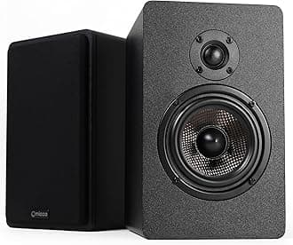 MB42X G2 Passive Bookshelf Speakers for Home Theater Surround Sound, Stereo, and Passive Near Field Monitor, 2-Way (Black, Pair)