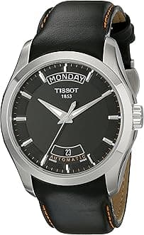 Men's T0354071605101 T-Trend Couturier Black Day Date Dial Watch