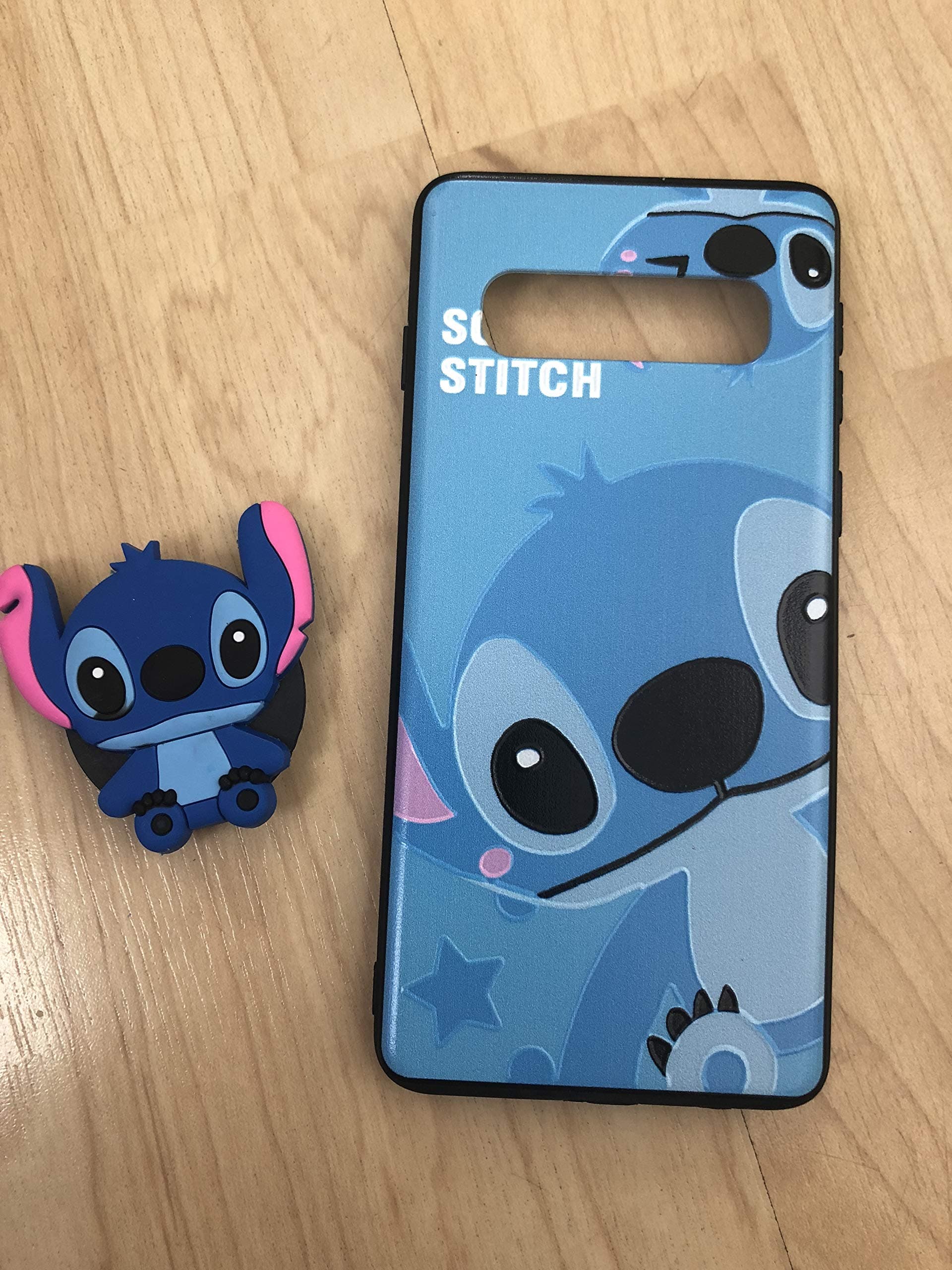 Stitch Stand Holder Case for Galaxy S10 +