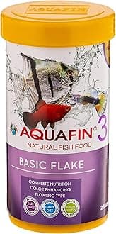 AQUAFIN 3 NATURAL FISH FOOD BASIC FLAKES 250 ML