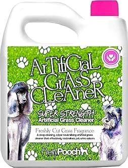 Pretty Pooch Artificial Grass Cleaner For Dogs (10:1 Super Concentrate Makes 10 Litres) Disinfectant and Deodoriser - 1 Litre (Fresh Cut Grass, 1L)