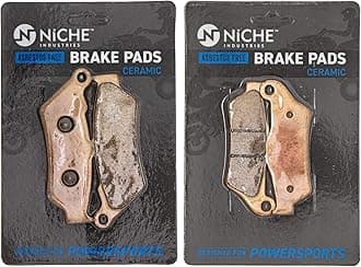 NICHE Brake Pad Set for Harley-Davidson Street Rod 500 750 41300169 41300161 Front Rear Ceramic