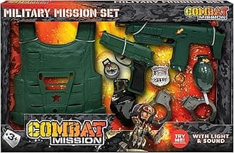 KandyToys Combat Mission Army Toy Gun Playset l Kids Toys l Army Fancy Dress Accessories