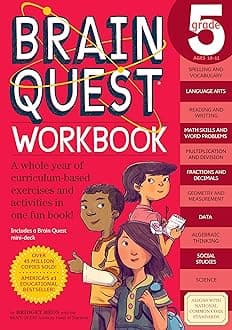 Brain Quest Workbook Grade 5: 1 (Brain Quest Workbooks)