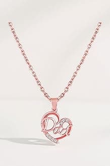 Heart Pendant Necklace with Chain for (PAPS1101921PR)