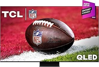 TCL 65-Inch QM8 QLED 4K Smart Mini LED TV with Google (65QM850G, 2023 Model) Dolby Vision, Atmos, HDR Ultra, Game Accelerator up to 240Hz, Voice Remote, Works Alexa, Streaming Television