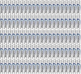 Energizer 100AA Ultimate Lithium Long Lasting Leakproof Batteries