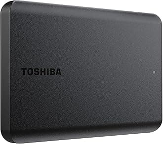 Toshiba Canvio Basics 4TB Portable External Hard Drive USB 3.0, Black - HDTB540XK3CA