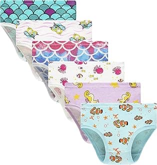 Little Girl Underwear Toddler Panties Big Kids Undies Soft 100% Cotton