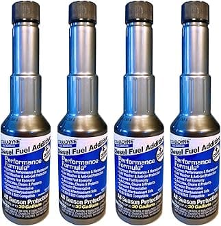 4 Bottles of Stanadyne 38564 Performance Formula 8 oz Diesel Fuel Additive