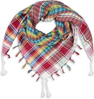 Desert Shemagh Scarf - Stylish & Versatile Fashion Scarf for Men & Women of All Ages