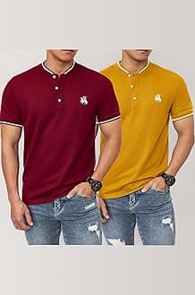 Lymio Polo T Shirt for Men || T Shirt for Man || Collar T Shirt Style Men (Packs Also Available) (Polo-06-10)