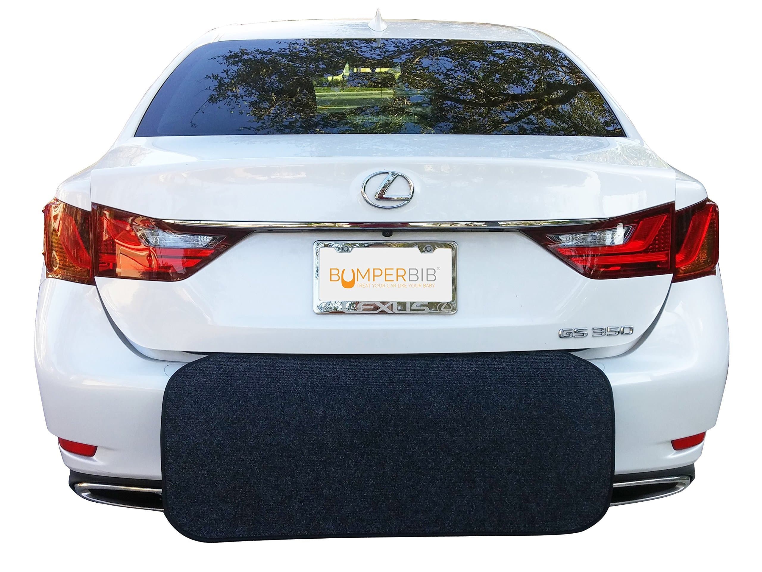 Bumper Protector (Black) | Bumper Guard, and Trunk Cargo Liner Floor Mat | Prevent Scratches While Unloading and Loading | Easily Folds Away