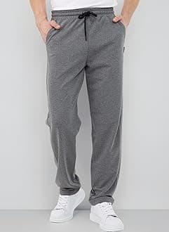 Men's Thin Lightweight Breathable Cotton Straight Leg Jogging Pants, Long Sweatpants, Men's Jogger Training Trousers, Relaxing Tracksuit Bottoms