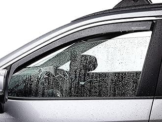 WeatherTech Custom Fit Side Window Deflectors for Jeep Grand Cherokee L (841048IM), Dark