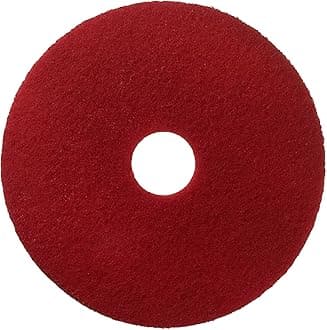Scotch-Brite™ Floor Pads, Red, 380 mm, 5/Case
