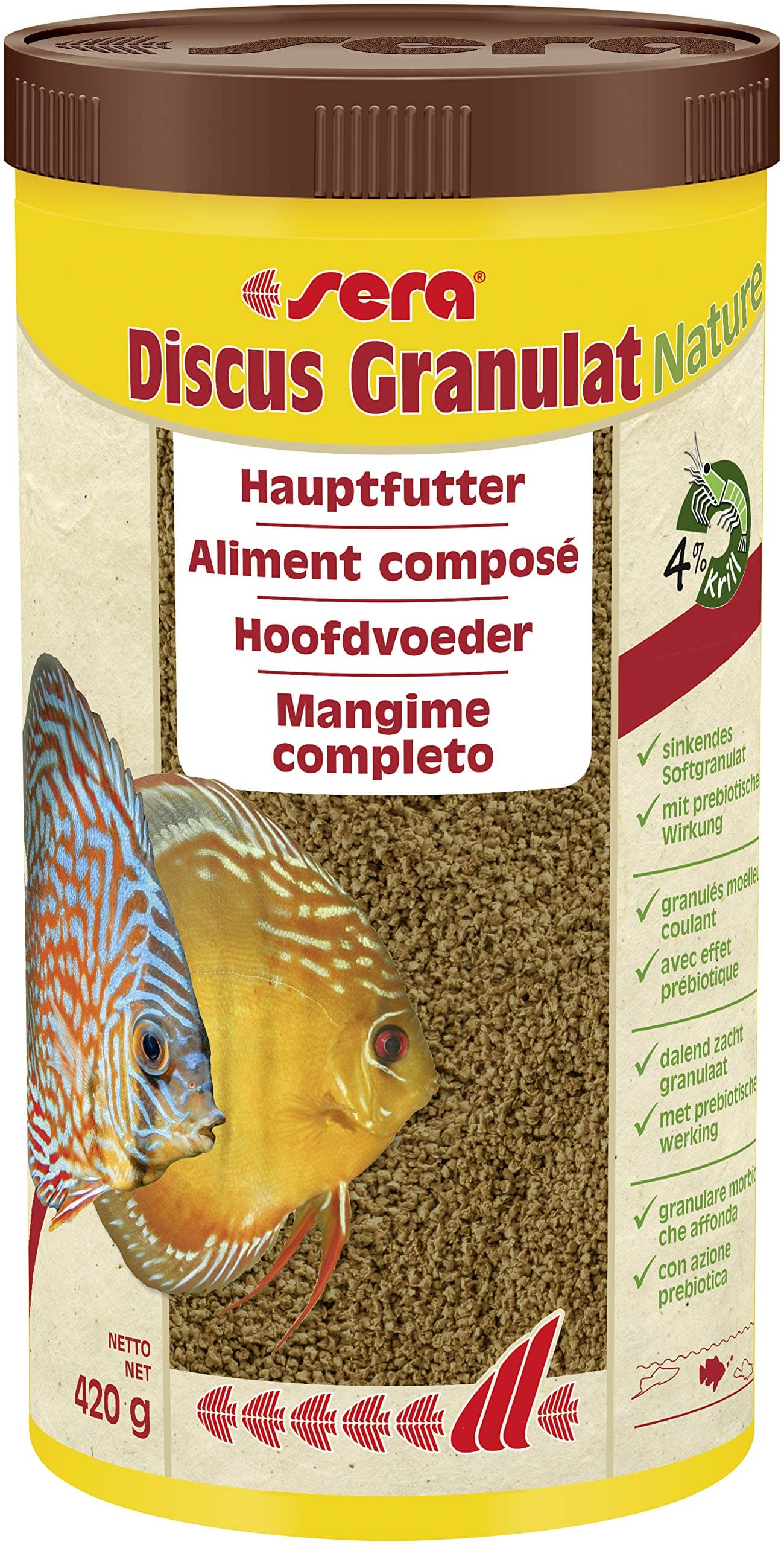 Discus Granules Nature Volume - 1L