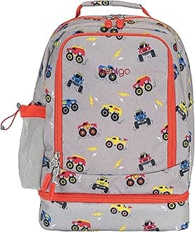Kids Prints 2-in-1 Backpack & Insulated Lunch Bag