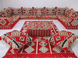 Arabic U Shaped Sofa Set,Arabic Floor Seating,Arabic Floor Sofa,Arabic Majlis,Arabic Couches,Floor Seating Sofa MA 31 (Full Set With PREMIUM FOAM)