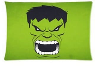 Hot Marvel Comics Hulk Zippered Rectangle Pillow Cases 20x30inch (Two Side Printed) Best Christmas Gift