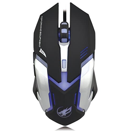 High Precision DPI Symmetrical Optical USB Wired Mouse with 6 Buttons Gaming Mouse ,Ergonomic Mice for Pro Gamer