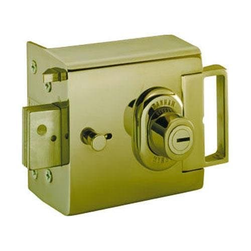 Banham L2000 Rim Deadbolt PB