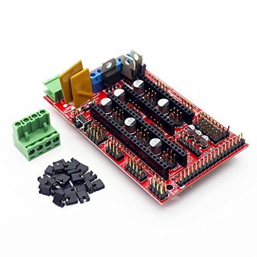 CHANGTA 3D Printer Controller RAMPS 1.4 Mega Shield for Arduino Reprap Prusa Mendel