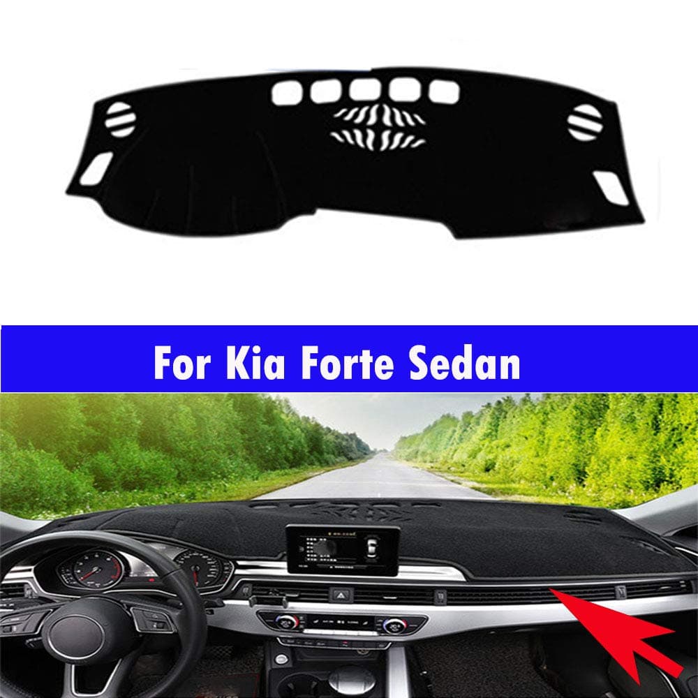 Car Shading And Light Repellent Pad Preventing Pad Refitting the Dashboard New 1Pcs For Forte Sedan 2019 2020