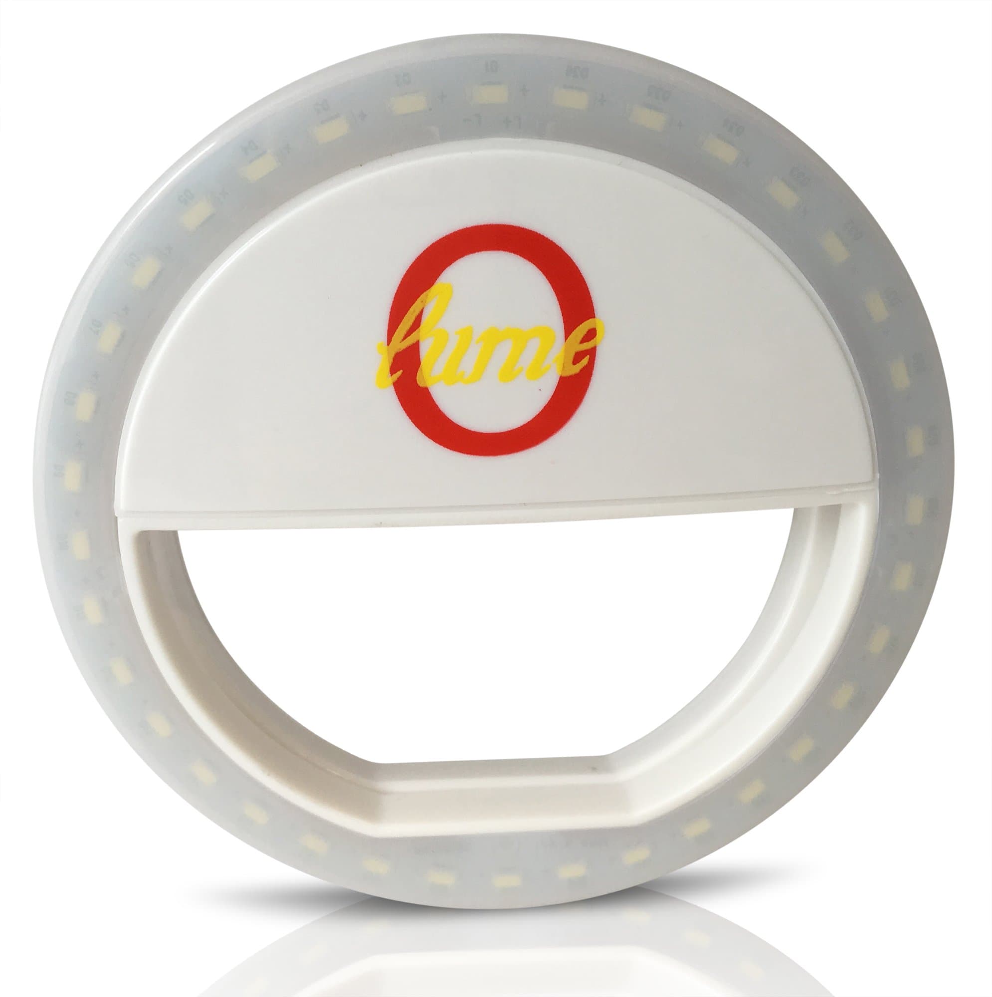 OLume 36 LED Cellphone Selfie Ring Light | Portable Diva Ring Light for Video and Selfie Photos | Supplementary Fill Lighting for iPhone 5 6 6s, Samsung Galaxy, Android Phones, Any Smart Phone/Tablet