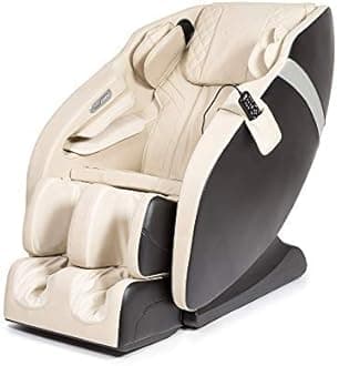 GLOBAL RELAXยฎ | KARMA 2D Massage chair | Beige | 6 Professional massage programs I Pressotherapy I Thermotherapy I Reflexotherapy feet | 3D Surround sound I Bluetooth