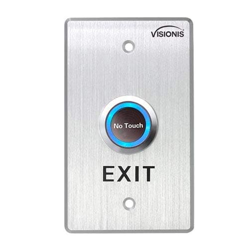 Visionis VIS-7013 Stainless Steel No Touch Exit Button with Time Delay