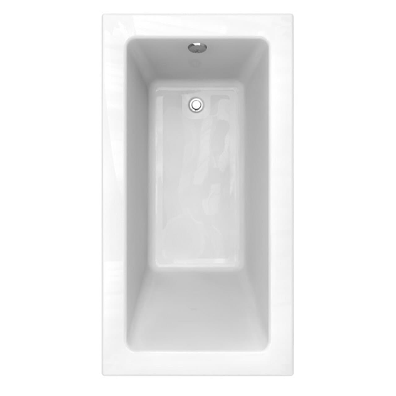 2932002-D0.020 Studio Zero-Edge Drop-in Bathing Pool Bathtub 60 in. x 32 in. White