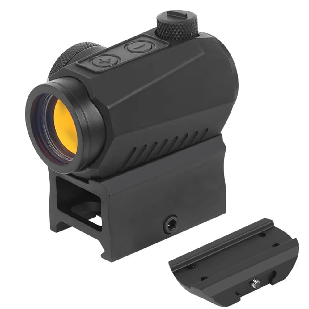 Red Dot Sight 1x20mm 2MOA Red dot Motion Awake Red Dot Scope with Co-Witness Riser and Low-Profile Mount