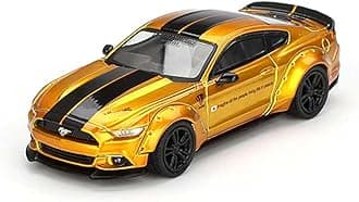 Breatoi Mini GT Die Cast Collectrors Model Cars : (LB Work F'ord Mus*Tang LB Gold)