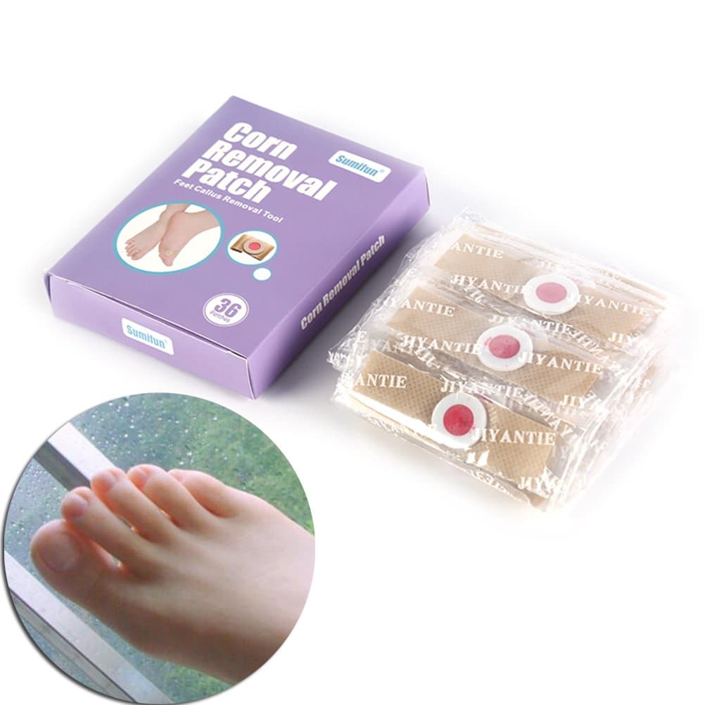 OKASU 1 Box Patch Corn Treatment Soft Feet Problem Removal Plaster Wart Foot Care(36 Pcs)
