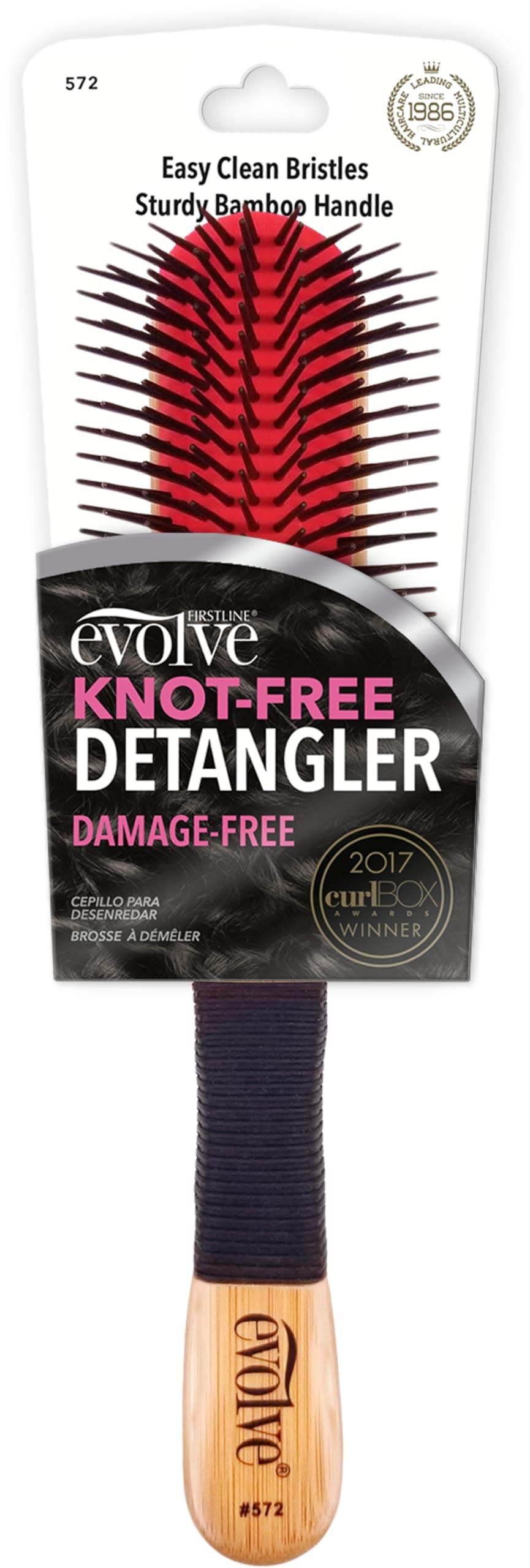Evolve Knot Free Detangler Brush