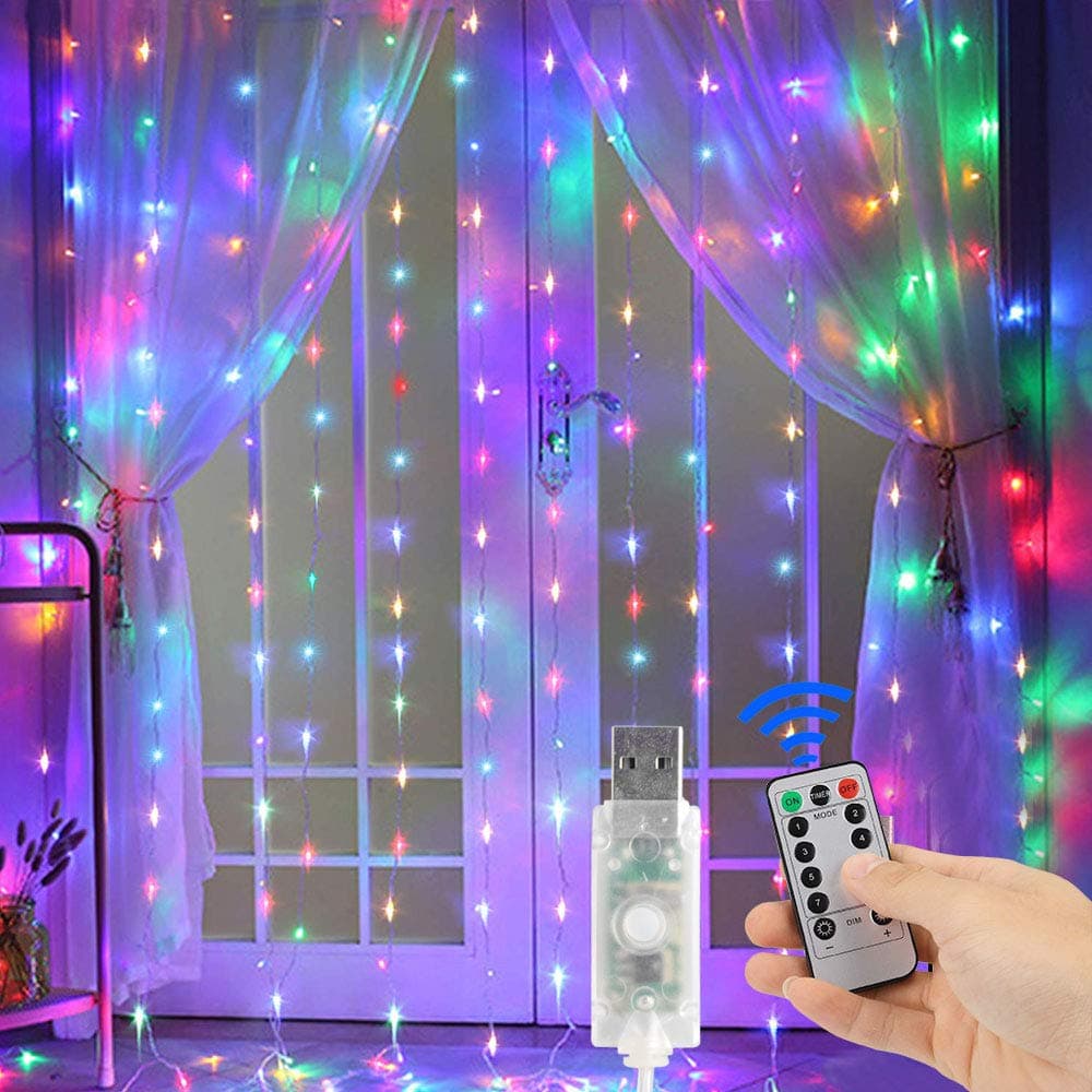 300 LED Curtain Lights